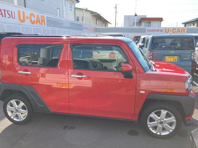 タフトＧ　クロムベンチャーメッキドアアウターハンドル　１５インチアルミホイール　オートレベリング機能付フルＬＥＤヘッドランプ　ＬＥＤフォグランプ　本革巻ステアリングホイール　本革巻インパネセンターシフト（静岡県）の中古車