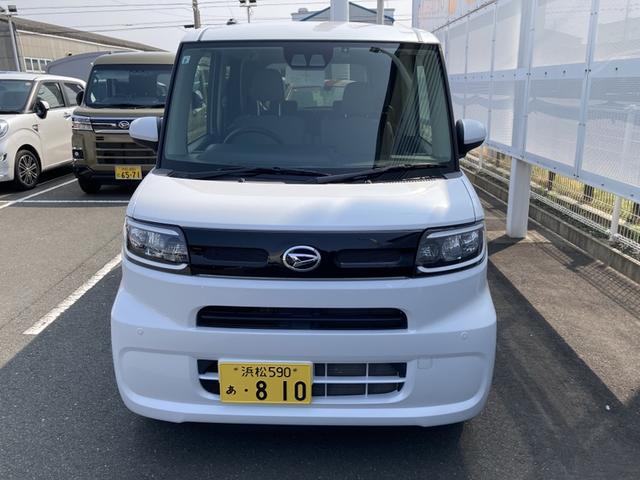 タントＸ１４インチフルホイールキャップ　フルＬＥＤヘッドランプ　オート格納式カラードドアミラー　左側パワースライドドア　ＴＦＴカラーマルチインフォメーションディスプレイ　フルファブリックシート（静岡県）の中古車