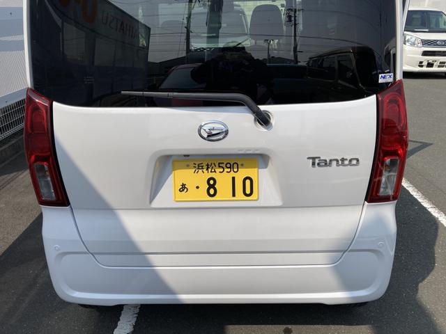 タントＸ１４インチフルホイールキャップ　フルＬＥＤヘッドランプ　オート格納式カラードドアミラー　左側パワースライドドア　ＴＦＴカラーマルチインフォメーションディスプレイ　フルファブリックシート（静岡県）の中古車