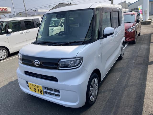 タントＸ１４インチフルホイールキャップ　フルＬＥＤヘッドランプ　オート格納式カラードドアミラー　左側パワースライドドア　ＴＦＴカラーマルチインフォメーションディスプレイ　フルファブリックシート（静岡県）の中古車