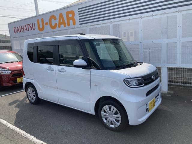 タントＸ１４インチフルホイールキャップ　フルＬＥＤヘッドランプ　オート格納式カラードドアミラー　左側パワースライドドア　ＴＦＴカラーマルチインフォメーションディスプレイ　フルファブリックシート（静岡県）の中古車