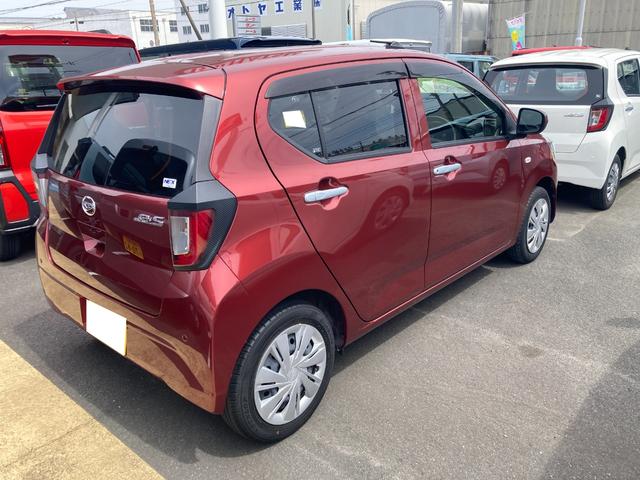ミライースX SAIII14インチフルホイールキャップ LEDヘッドランプ 電動格納式(カラード)ドアミラー 自発光式デジタルメーターブルーイルミネーションメーター マニュアルエアコン(ダイヤル式) キーレスエントリー(静岡県)の中古車