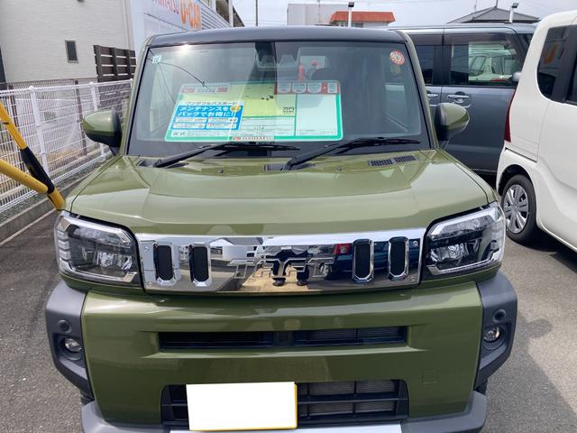 タフトGターボ クロムベンチャー15インチアルミホイール(シルバー塗装) オートレベリング機能付フルLEDヘッドランプ LEDフォグランプ 本革巻ステアリングホイール 本革巻インパネセンターシフト(静岡県)の中古車