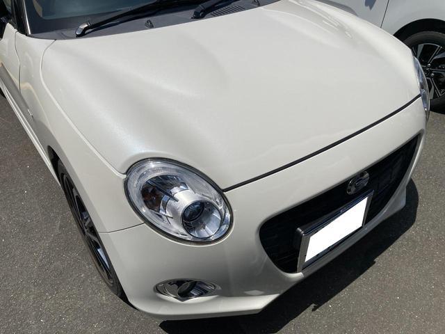 コペンセロキーフリーシステム　プッシュボタンスタート　オートエアコン（プッシュ式）　ＬＥＤヘッドライト　電動ルーフ　アルミホイール（静岡県）の中古車