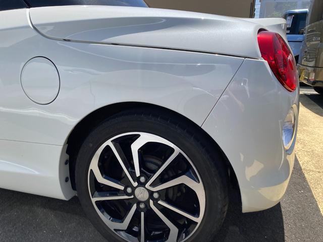 コペンセロキーフリーシステム　プッシュボタンスタート　オートエアコン（プッシュ式）　ＬＥＤヘッドライト　電動ルーフ　アルミホイール（静岡県）の中古車