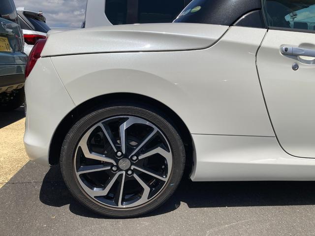 コペンセロキーフリーシステム　プッシュボタンスタート　オートエアコン（プッシュ式）　ＬＥＤヘッドライト　電動ルーフ　アルミホイール（静岡県）の中古車