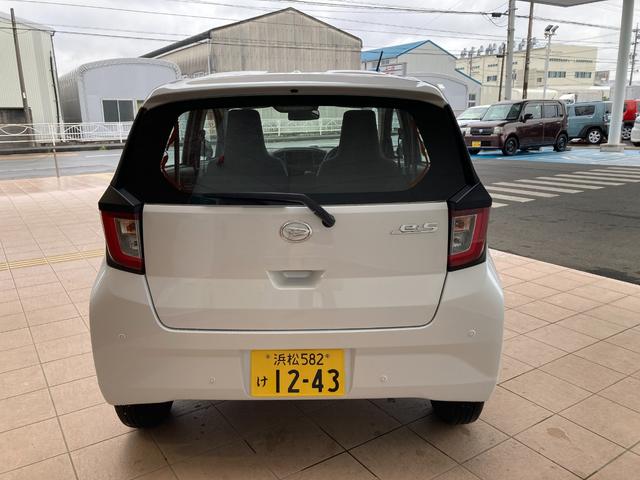 ミライースL SAIII13インチフルホイールキャップ マルチリフレクターハロゲンヘッドランプ 可倒式ドアミラー 自発光式デジタルメーターアンバーイルミネーションメーター マニュアルエアコン(ダイヤル式) キーレスエントリー(静岡県)の中古車