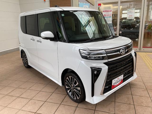 タントカスタムRS15インチアルミホイール キーフリーシステム プッシュボタンスタート オートエアコン(プッシュ式) フルLEDヘッドランプ オート格納式カラードドアミラー 本革巻ステアリングホイール(静岡県)の中古車