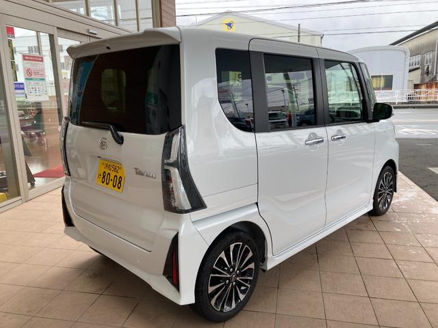 タントカスタムRS15インチアルミホイール キーフリーシステム プッシュボタンスタート オートエアコン(プッシュ式) フルLEDヘッドランプ オート格納式カラードドアミラー 本革巻ステアリングホイール(静岡県)の中古車