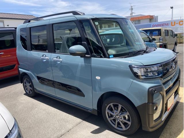 タントファンクロス１４インチアルミホイール　フルＬＥＤヘッドランプ　オート格納式カラードドアミラー　両側パワースライドドア　キーフリーシステム　プッシュボタンスタート（静岡県）の中古車