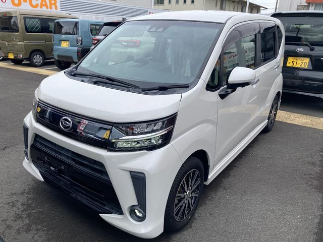 ムーヴカスタム　ＲＳ　ハイパーＳＡＬＥＤヘッドライト　１５インチアルミホイール　キーフリーシステム　チルトステアリング　ＵＶカットガラス　運転席シートリフター（静岡県）の中古車