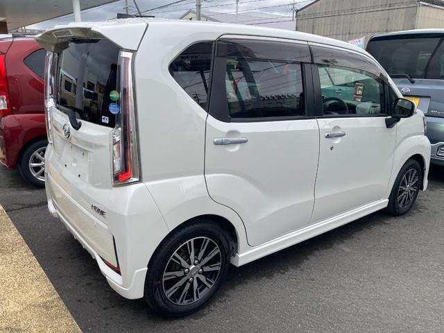 ムーヴカスタム　ＲＳ　ハイパーＳＡＬＥＤヘッドライト　１５インチアルミホイール　キーフリーシステム　チルトステアリング　ＵＶカットガラス　運転席シートリフター（静岡県）の中古車