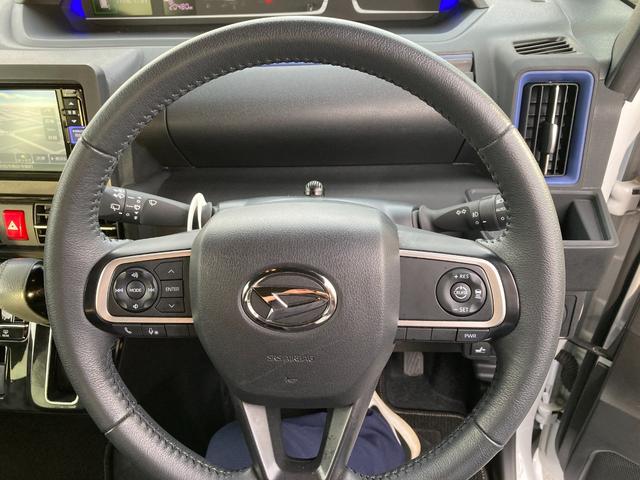 タントカスタムＲＳ１５インチアルミホイール　キーフリーシステム　プッシュボタンスタート　オートエアコン（プッシュ式）　フルＬＥＤヘッドランプ　オート格納式カラードドアミラー　本革巻ステアリングホイール（静岡県）の中古車