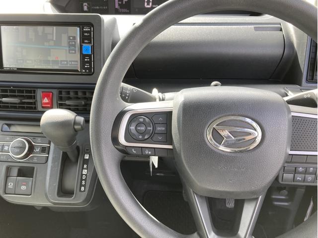 タントX14インチフルホイールキャップ フルLEDヘッドランプ オート格納式カラードドアミラー 左側パワースライドドア TFTカラーマルチインフォメーションディスプレイ フルファブリックシート(静岡県)の中古車