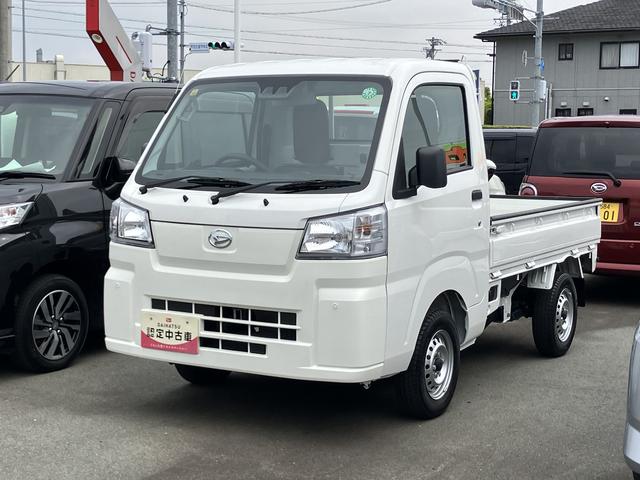 ハイゼットトラックスタンダード　農用スペシャル４ＷＤ　ＭＴ　スーパーＵＶカットガラス（フロントウィンドウ）　プリントレザーシート表皮　マニュアルエアコン　クリーンエアフィルター　電動式パワーステアリング（静岡県）の中古車