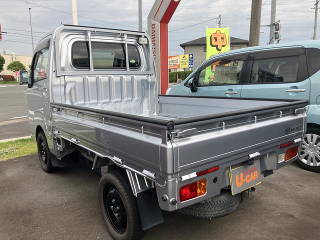 ハイゼットトラックエクストラＳＡIIIｔ２ＷＤ　ＭＴ　キーレスエントリー　パワーウィンドウ　エアコン　パワードアロック　スモークドガラス（リヤウインドウ）　ＵＶカットガラス（静岡県）の中古車