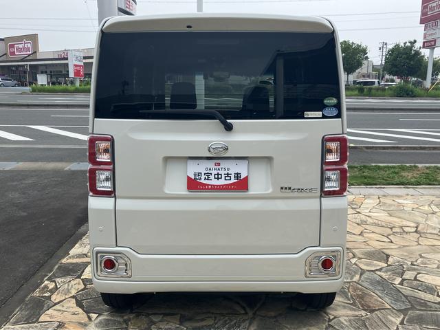 ウェイクＧターボＳＡII１５インチアルミホイール　両側パワースライドドア　ＵＶカットガラス　キーフリーシステム　オートエアコン（プッシュ式）　ＬＥＤヘッドランプ（静岡県）の中古車