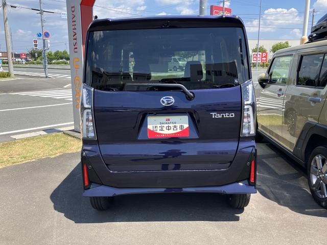 タントカスタムＲＳ１５インチアルミホイール　キーフリーシステム　プッシュボタンスタート　オートエアコン（プッシュ式）　フルＬＥＤヘッドランプ　オート格納式カラードドアミラー　本革巻ステアリングホイール（静岡県）の中古車