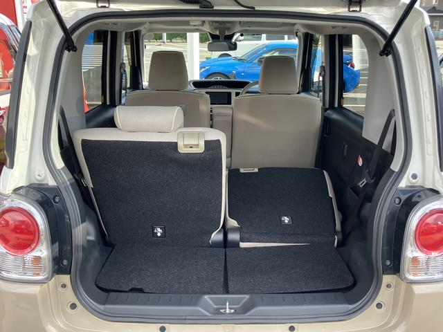 ムーヴキャンバスＸリミテッドメイクアップ　ＳＡIII１４インチフルホイールキャップ　キーフリーシステム　両側パワースライドドア　オートエアコン（プッシュ式）　オートライト　置きラクボックス（静岡県）の中古車