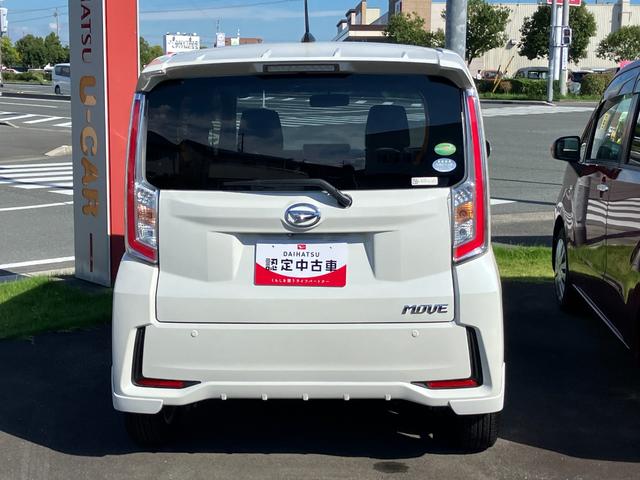 ムーヴカスタム　Ｘ　ＳＡ１４インチアルミホイール　スーパーＵＶＩＲカットガラス　ウレタンステアリングホイール　ウレタンインパネセンターシフト　ＬＥＤヘッドライト　キーフリーシステム　プッシュボタンスタート（静岡県）の中古車