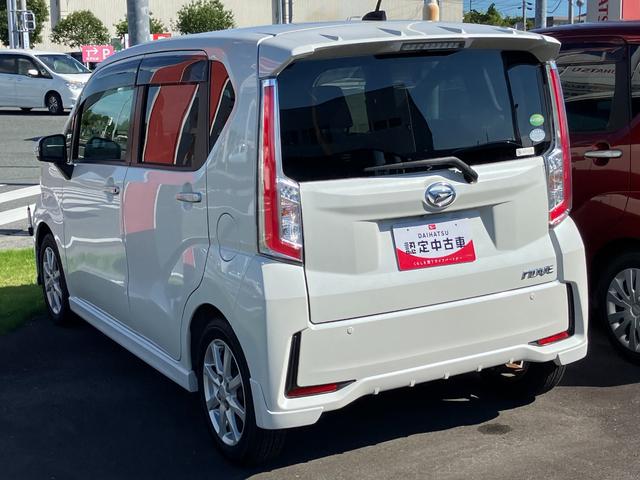 ムーヴカスタム　Ｘ　ＳＡ１４インチアルミホイール　スーパーＵＶＩＲカットガラス　ウレタンステアリングホイール　ウレタンインパネセンターシフト　ＬＥＤヘッドライト　キーフリーシステム　プッシュボタンスタート（静岡県）の中古車