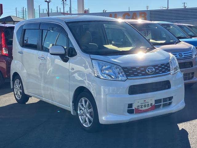 ムーヴX SA14インチアルミホイール スーパーUVIRカットガラス キーフリーシステム オートエアコン(プッシュ式) プッシュボタンスタート 電動格納ドアミラー(静岡県)の中古車