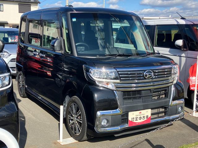 タントカスタムX トップエディションリミテッドSAIII14インチアルミホイール キーフリーシステム パワースライドドア(片側) オートエアコン(プッシュ式) LEDヘッドランプ(静岡県)の中古車