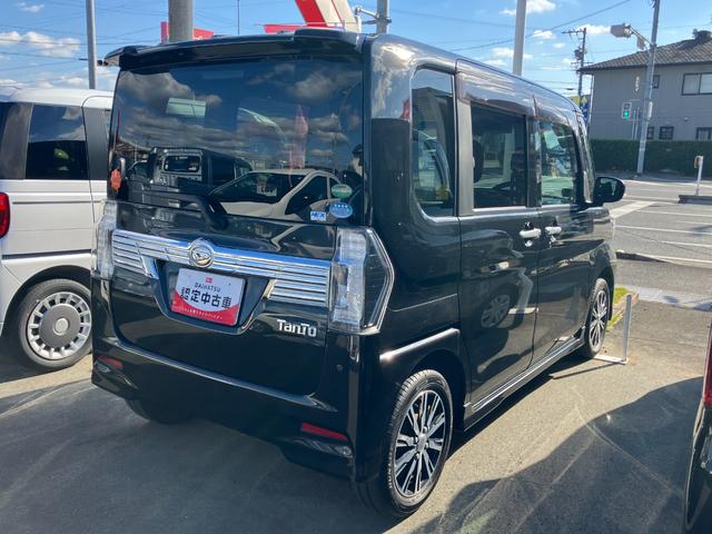タントカスタムX トップエディションリミテッドSAIII14インチアルミホイール キーフリーシステム パワースライドドア(片側) オートエアコン(プッシュ式) LEDヘッドランプ(静岡県)の中古車