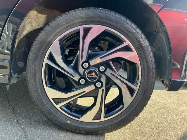 タントカスタムRSスタイルセレクション15インチアルミホイール 大型エアロバンパー フルLEDヘッドランプ オート格納式カラードドアミラー 革巻ステアリングホイール 両側パワースライドドア(静岡県)の中古車