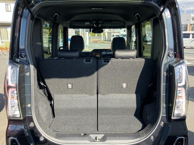 タントカスタムRSスタイルセレクション15インチアルミホイール 大型エアロバンパー フルLEDヘッドランプ オート格納式カラードドアミラー 革巻ステアリングホイール 両側パワースライドドア(静岡県)の中古車