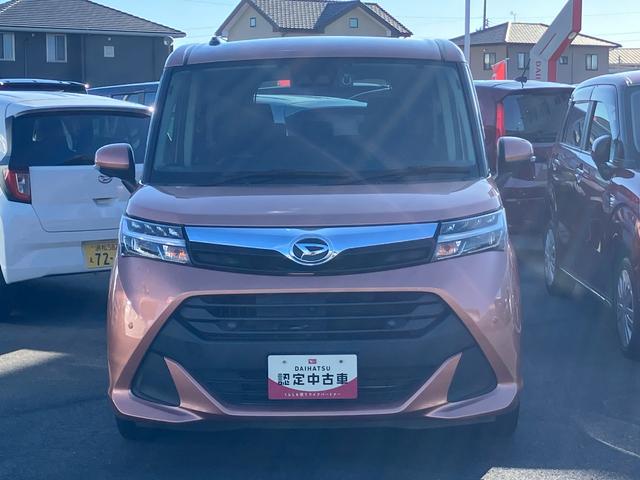 トールＧターボ　ＳＡIIIキーフリーシステム　プッシュボタンスタート　オートエアコン（プッシュ式）　両側パワースライドドア　マルチインフォメーションディスプレイ	フルホイールキャップ（静岡県）の中古車