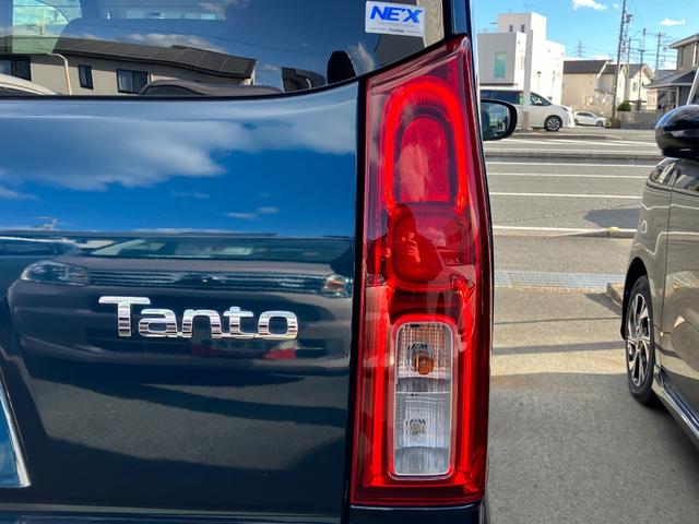 タントX14インチフルホイールキャップ フルLEDヘッドランプ オート格納式カラードドアミラー 左側パワースライドドア TFTカラーマルチインフォメーションディスプレイ フルファブリックシート(静岡県)の中古車