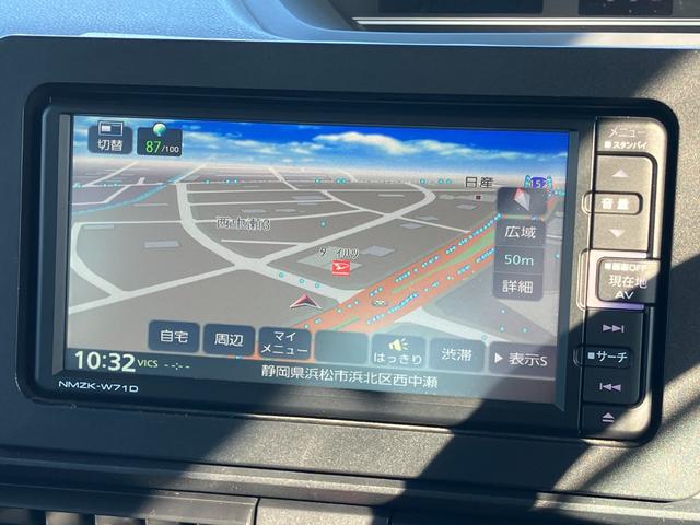 タントスローパーＸターンシート付福祉車両　１４インチフルホイールキャップ　フルＬＥＤヘッドランプ　オート格納式カラードドアミラー　左側パワースライドドア　ＴＦＴカラーマルチインフォメーションディスプレイ　フルファブリックシート（静岡県）の中古車