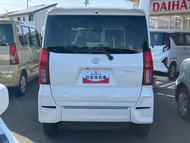 タントスローパーＸ　ターンシート仕様１４インチフルホイールキャップ　フルＬＥＤヘッドランプ　オート格納式カラードドアミラー　左側パワースライドドア　ＴＦＴカラーマルチインフォメーションディスプレイ　フルファブリックシート（静岡県）の中古車