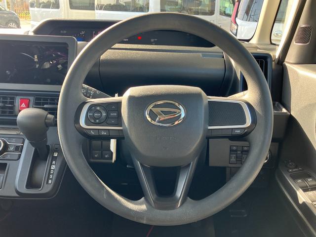 タントスローパーＸ　ターンシート仕様１４インチフルホイールキャップ　フルＬＥＤヘッドランプ　オート格納式カラードドアミラー　左側パワースライドドア　ＴＦＴカラーマルチインフォメーションディスプレイ　フルファブリックシート（静岡県）の中古車