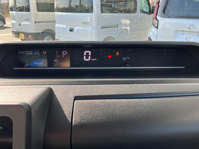 タントスローパーＸ　ターンシート仕様１４インチフルホイールキャップ　フルＬＥＤヘッドランプ　オート格納式カラードドアミラー　左側パワースライドドア　ＴＦＴカラーマルチインフォメーションディスプレイ　フルファブリックシート（静岡県）の中古車