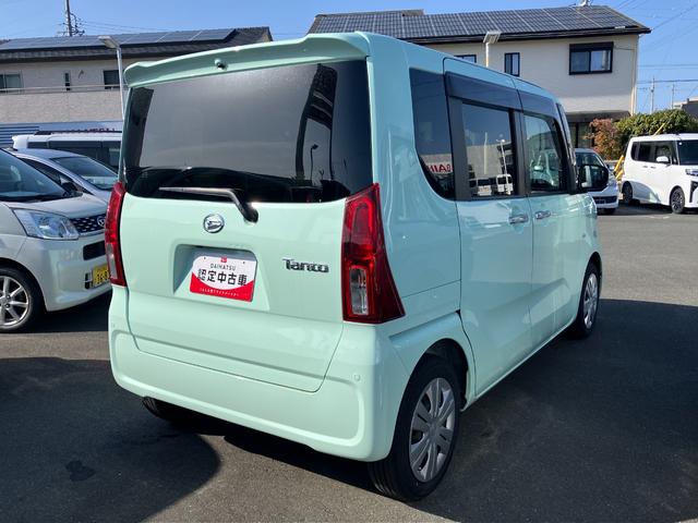 タントＸ１４インチフルホイールキャップ　フルＬＥＤヘッドランプ　オート格納式カラードドアミラー　左側パワースライドドア　ＴＦＴカラーマルチインフォメーションディスプレイ　フルファブリックシート（静岡県）の中古車