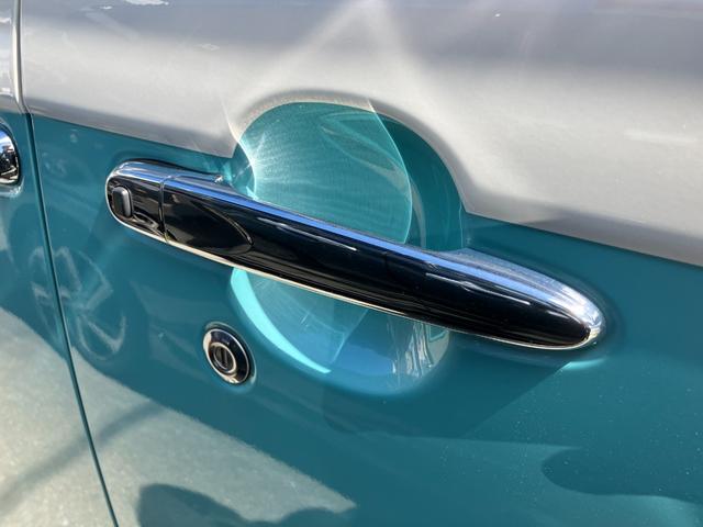 ムーヴキャンバスＧメイクアップＶＳ　ＳＡIII１４インチフルホイールキャップ　ＬＥＤヘッドランプ　キーフリーシステム　両側パワースライドドア　オートエアコン（プッシュ式）　オートライト　置きラクボックス（静岡県）の中古車