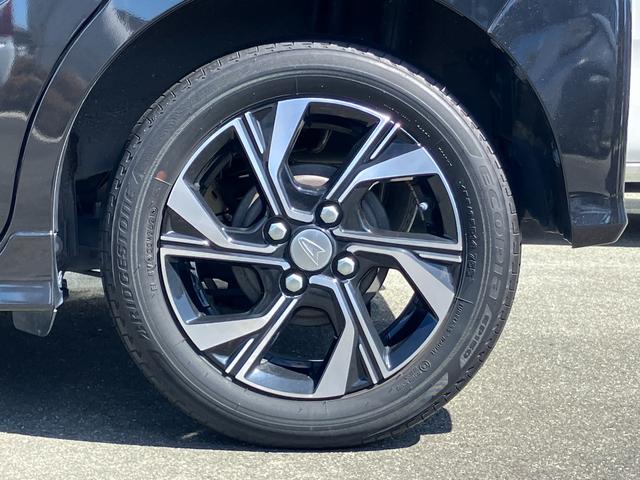 タントカスタムＸ１４インチアルミホイール　大型エアロバンパー　フルＬＥＤヘッドランプ　オート格納式カラードドアミラー　両側パワースライドドア　キーフリーシステム　プッシュボタンスタート（静岡県）の中古車