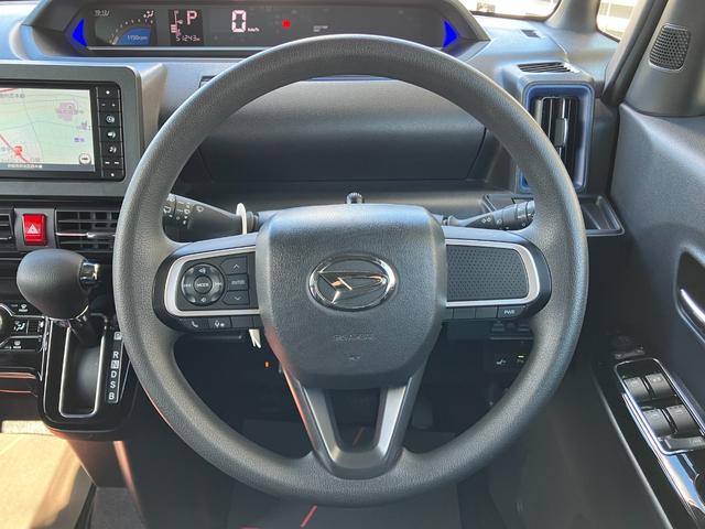 タントカスタムＸ１４インチアルミホイール　大型エアロバンパー　フルＬＥＤヘッドランプ　オート格納式カラードドアミラー　両側パワースライドドア　キーフリーシステム　プッシュボタンスタート（静岡県）の中古車