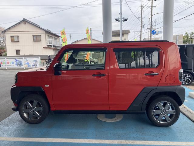 タフトG15インチアルミホイール オートレベリング機能付フルLEDヘッドランプ LEDフォグランプ 本革巻ステアリングホイール 本革巻インパネセンターシフト TFTカラーマルチインフォメーションディスプレイ(静岡県)の中古車