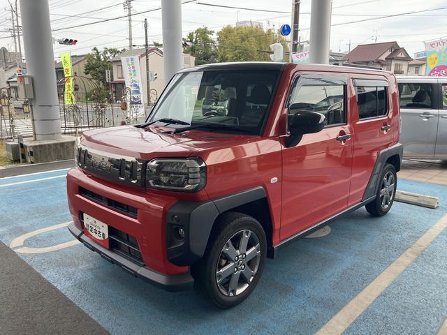 タフトG15インチアルミホイール オートレベリング機能付フルLEDヘッドランプ LEDフォグランプ 本革巻ステアリングホイール 本革巻インパネセンターシフト TFTカラーマルチインフォメーションディスプレイ(静岡県)の中古車