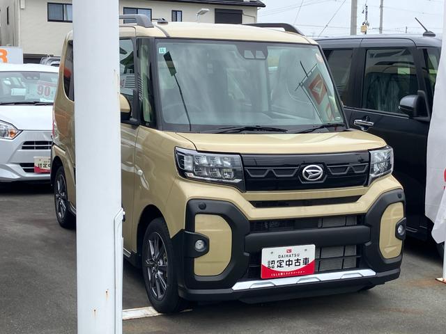 タントファンクロス14インチアルミホイール フルLEDヘッドランプ オート格納式カラードドアミラー 両側パワースライドドア キーフリーシステム プッシュボタンスタート(静岡県)の中古車