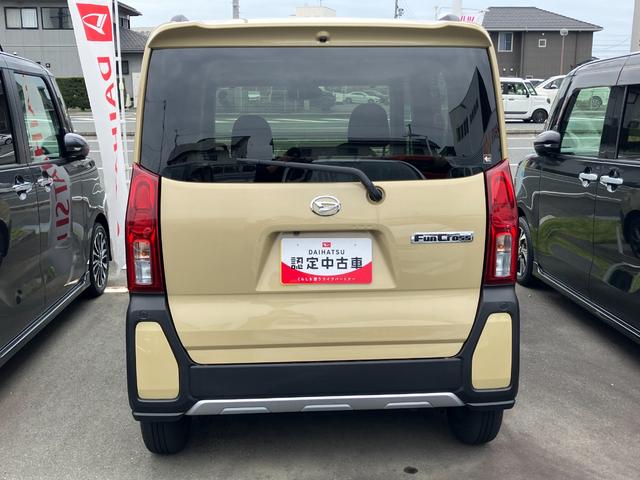 タントファンクロス14インチアルミホイール フルLEDヘッドランプ オート格納式カラードドアミラー 両側パワースライドドア キーフリーシステム プッシュボタンスタート(静岡県)の中古車