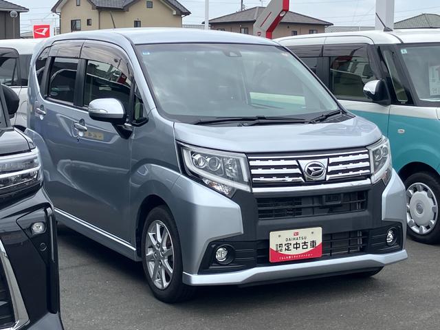 ムーヴカスタム X SAII14インチアルミホイール スーパーUVIRカットガラス ウレタンステアリングホイール ウレタンインパネセンターシフト LEDルームランプ(静岡県)の中古車