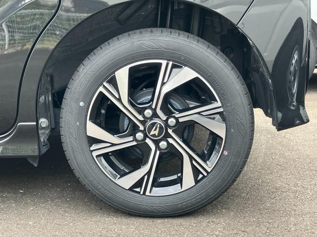 タントカスタムX14インチアルミホイール 大型エアロバンパー フルLEDヘッドランプ オート格納式カラードドアミラー 両側パワースライドドア キーフリーシステム プッシュボタンスタート(静岡県)の中古車