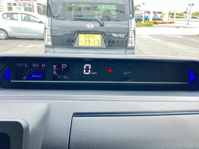 タントカスタムX14インチアルミホイール 大型エアロバンパー フルLEDヘッドランプ オート格納式カラードドアミラー 両側パワースライドドア キーフリーシステム プッシュボタンスタート(静岡県)の中古車