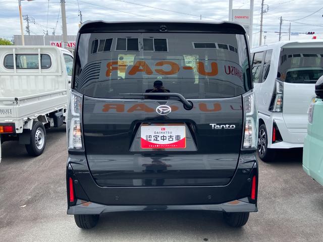 タントカスタムX14インチアルミホイール 大型エアロバンパー フルLEDヘッドランプ オート格納式カラードドアミラー 両側パワースライドドア キーフリーシステム プッシュボタンスタート(静岡県)の中古車