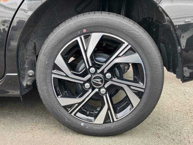 タントカスタムX14インチアルミホイール 大型エアロバンパー フルLEDヘッドランプ オート格納式カラードドアミラー 両側パワースライドドア キーフリーシステム プッシュボタンスタート(静岡県)の中古車