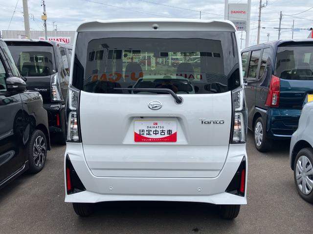 タントカスタムX14インチアルミホイール 大型エアロバンパー フルLEDヘッドランプ オート格納式カラードドアミラー 両側パワースライドドア キーフリーシステム プッシュボタンスタート(静岡県)の中古車